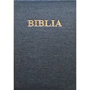 Biblia. Vechiul si Noul Testament [format mediu]. SBR, cop. rigida, negru, fara cruce