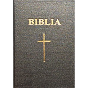 Biblia. Vechiul si Noul Testament [format mic]. SBR, cop. rigida, negru, cu cruce