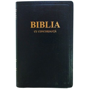 Biblia cu concordanta [foarte mare, 087 ZTI, coperta piele, fermoar, index]