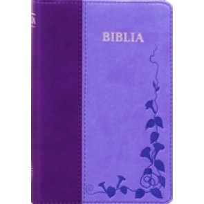 Biblia SBIR (Albastru/Mov, cu fermoar)