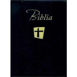 Biblia NTR 086 TI, negru, fără femoar (25 x 18 cm)