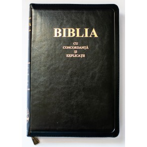 Biblie mare C077 ZTI PU neagră