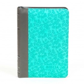 Biblia 046 ZTI stph – Verde menta/Gri