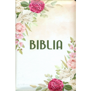 Biblia Cornilescu 056 ZTI alb-floral
