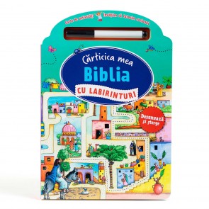 Biblia cu labirinturi - desenează și șterge