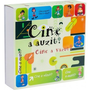 Joc - Cine a auzit? Cine a văzut?