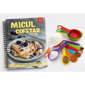 Micul cofetar – Rețete ilustrate pentru copii și nu numai… (+ set de cupe și linguri)