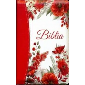 Biblia 076 ZTI rosu-floral